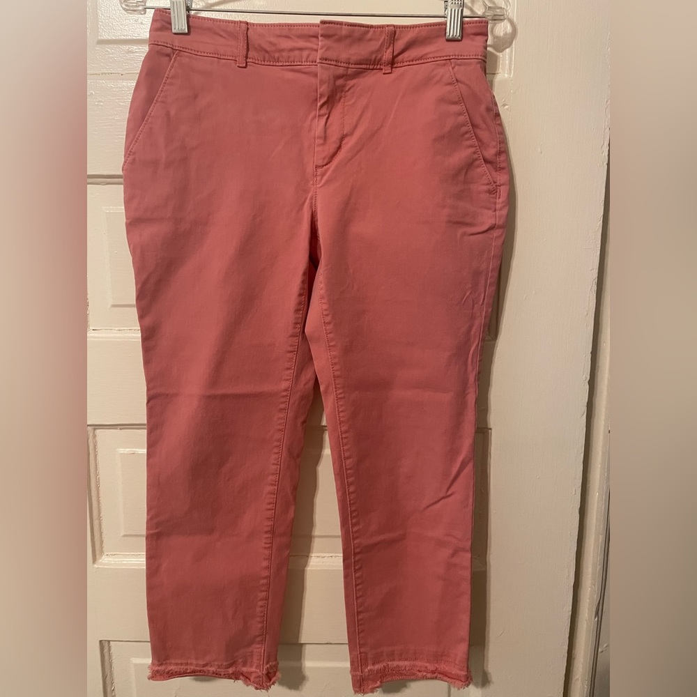 Loft cropped chino pants size 2 petite